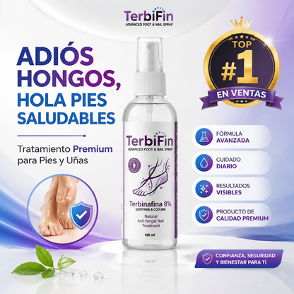 TerbiFin Pro™ | Adiós Hongos, Hola Pies Saludables