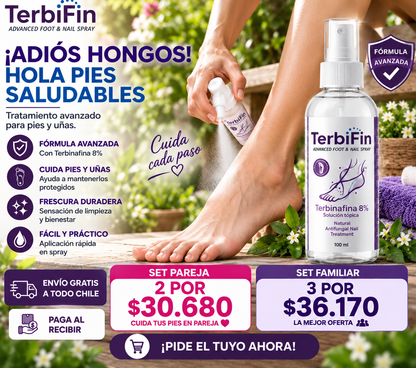 TerbiFin Pro™ | Adiós Hongos, Hola Pies Saludables