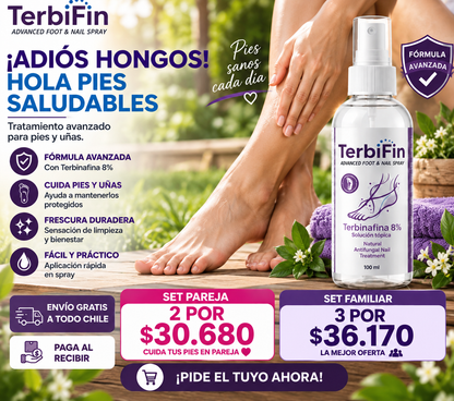 TerbiFin Pro™ | Adiós Hongos, Hola Pies Saludables
